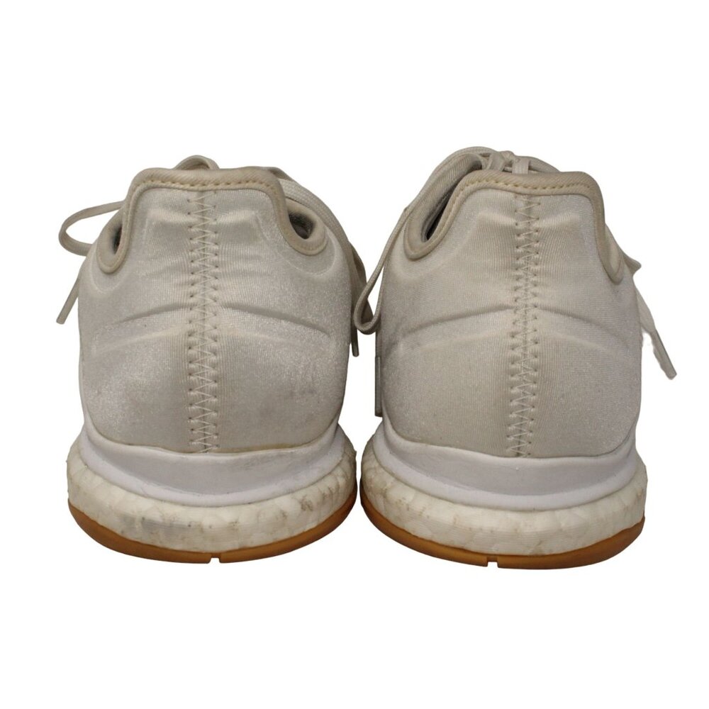 Adidas Womens Sz 7 Crazyflight X 3 D97831 White Gum Running Shoes Sneakers - Picture 7 of 12